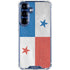 Panama Flag Distressed Galaxy S25 Clear Case